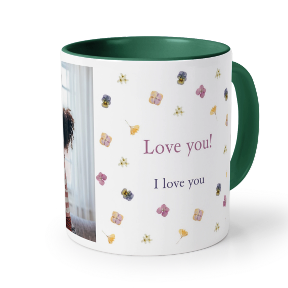 Colored Mug Dark Green Colored Mug Dark Green