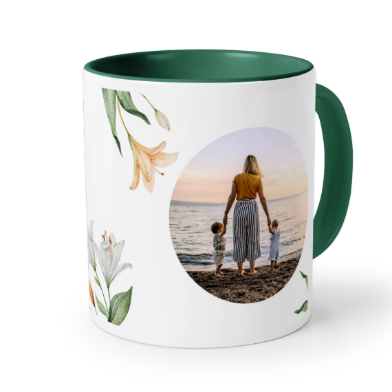 Colored Mug Dark Green Colored Mug Dark Green