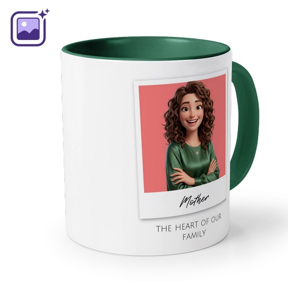 Mug couleur vert impérial