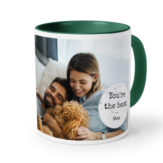 Colored Mug Dark Green Colored Mug Dark Green