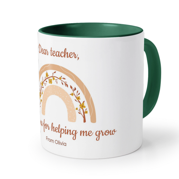 Colored Mug Dark Green Colored Mug Dark Green