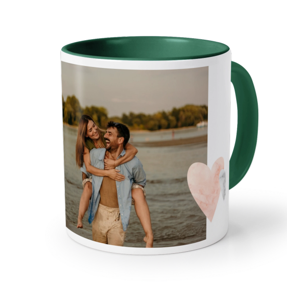 Colored Mug Dark Green Colored Mug Dark Green
