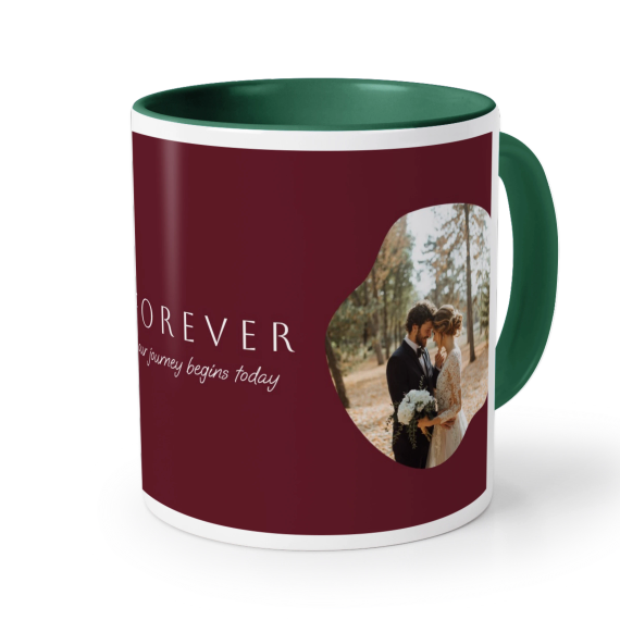 Colored Mug Dark Green Colored Mug Dark Green