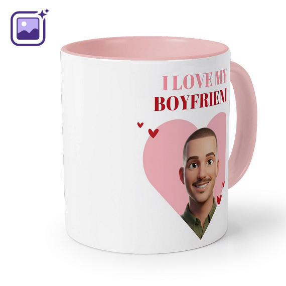 Gekleurde Mok Roze