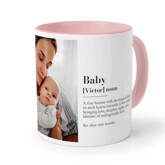 Coloured Mug Pink Coloured Mug Pink