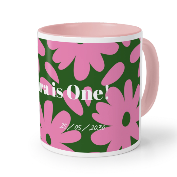 Coloured Mug Pink Coloured Mug Pink