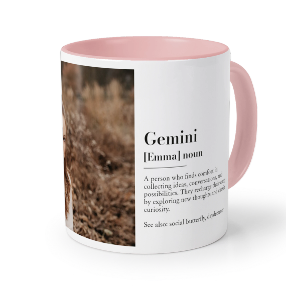 Coloured Mug Pink Coloured Mug Pink