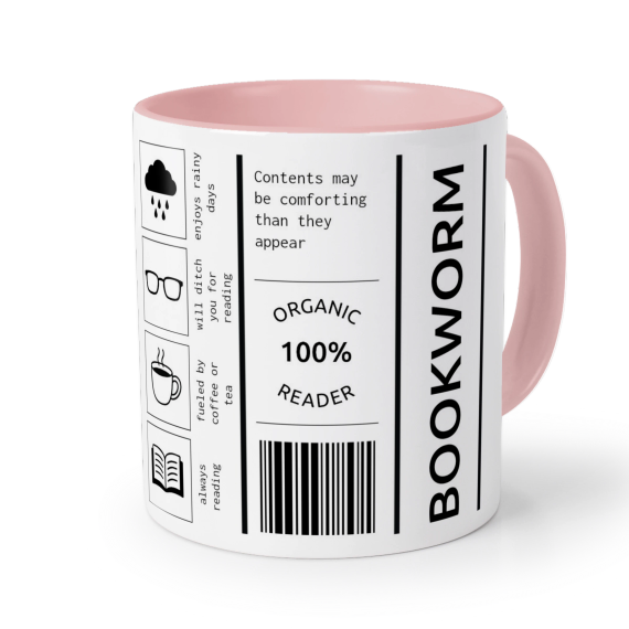 Book Worm Label - Text Only Book Worm Label - Text Only