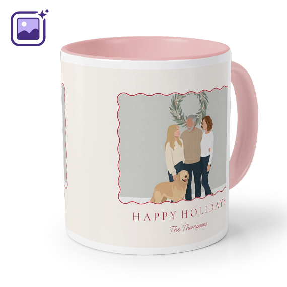Coloured Mug Pink