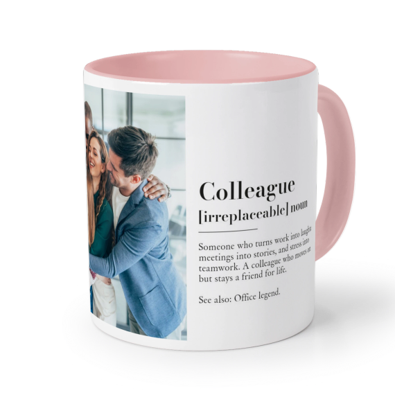 Farbige Tasse Rosa Farbige Tasse Rosa