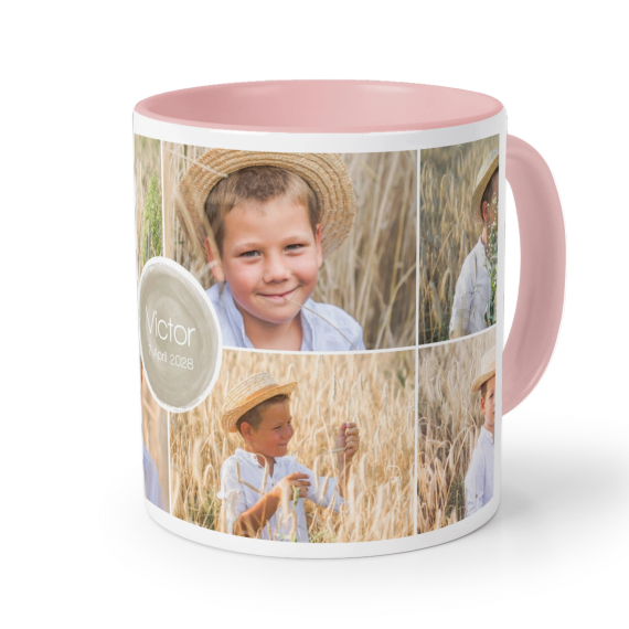 Coloured Mug Pink