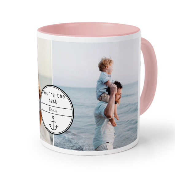 Coloured Mug Pink Coloured Mug Pink