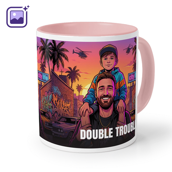 Coloured Mug Pink