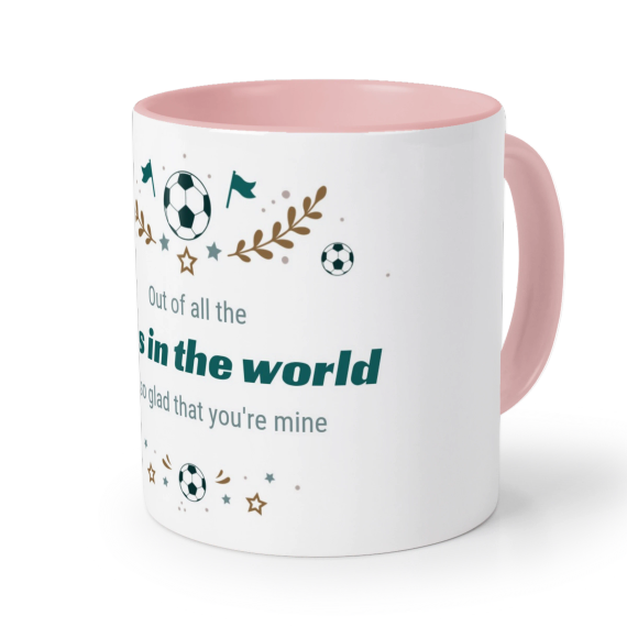 Coloured Mug Pink Coloured Mug Pink