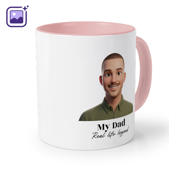 Coloured Mug Pink