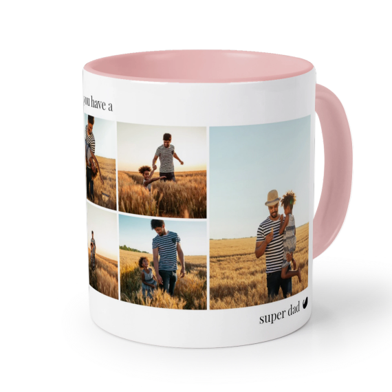 Coloured Mug Pink Coloured Mug Pink