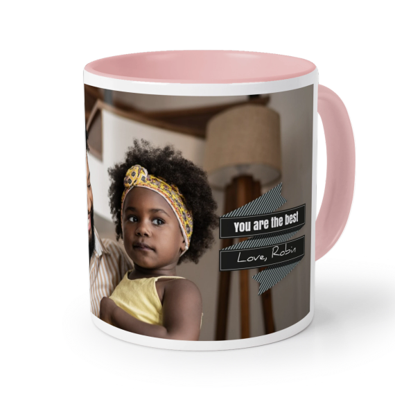Coloured Mug Pink Coloured Mug Pink