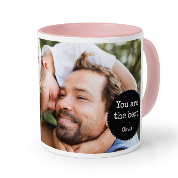Coloured Mug Pink Coloured Mug Pink
