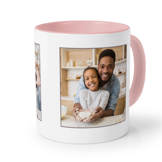 Mugg med färg Rosa