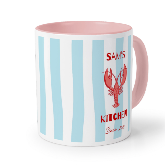 Lobster Stripes - Text Only