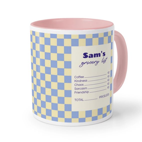 Mugg med färg Rosa