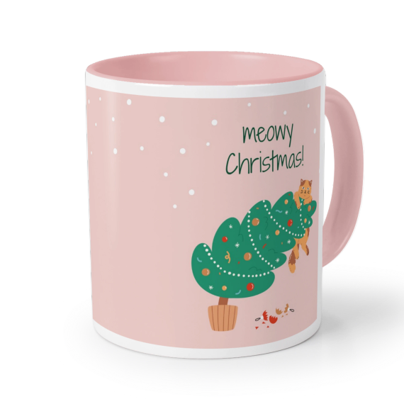 Farbige Tasse Rosa Farbige Tasse Rosa