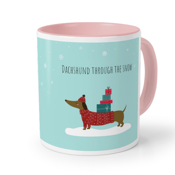 Coloured Mug Pink Coloured Mug Pink