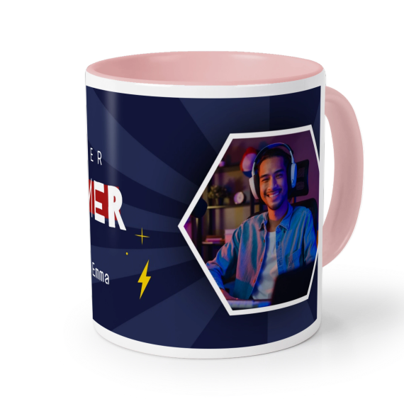 Coloured Mug Pink Coloured Mug Pink
