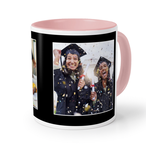 Farbige Tasse Rosa