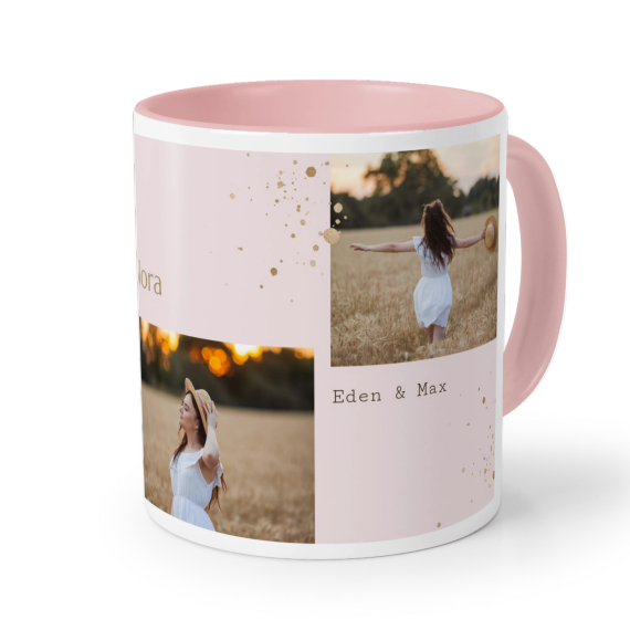 Coloured Mug Pink Coloured Mug Pink