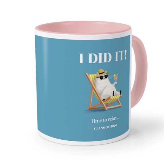 Coloured Mug Pink Coloured Mug Pink