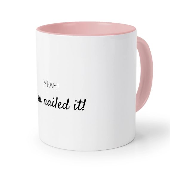 Mugg med fÀrg Rosa Mugg med fÀrg Rosa
