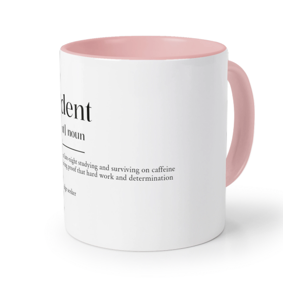 Coloured Mug Pink Coloured Mug Pink