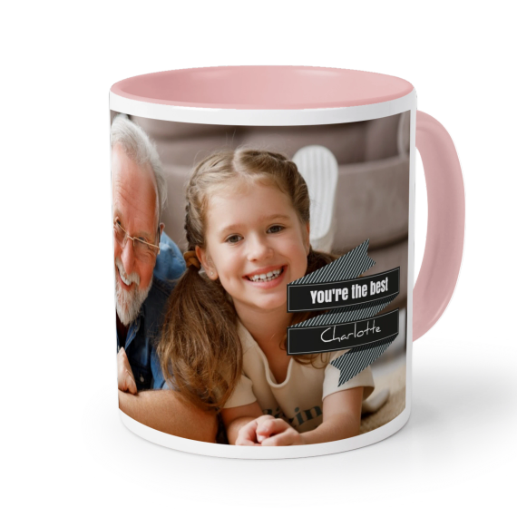 Coloured Mug Pink Coloured Mug Pink