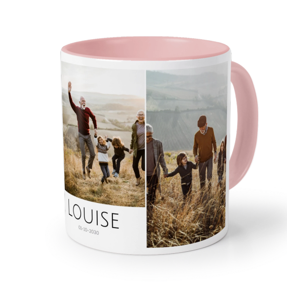 Coloured Mug Pink Coloured Mug Pink