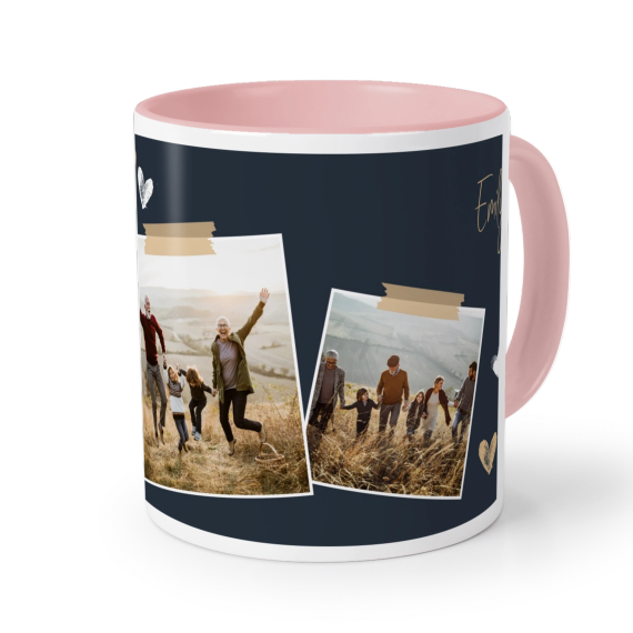 Coloured Mug Pink Coloured Mug Pink