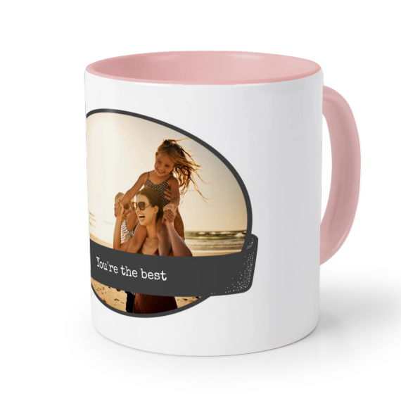 Coloured Mug Pink Coloured Mug Pink