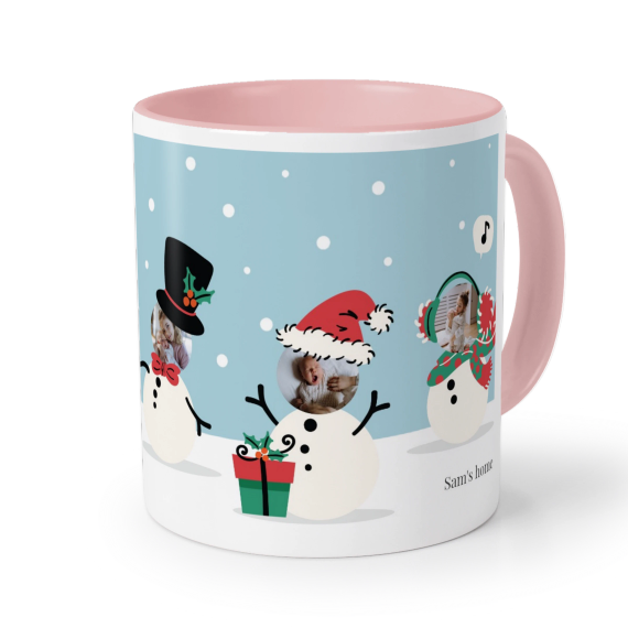 Coloured Mug Pink Coloured Mug Pink