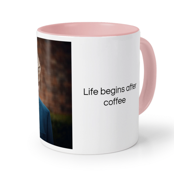 Coloured Mug Pink Coloured Mug Pink