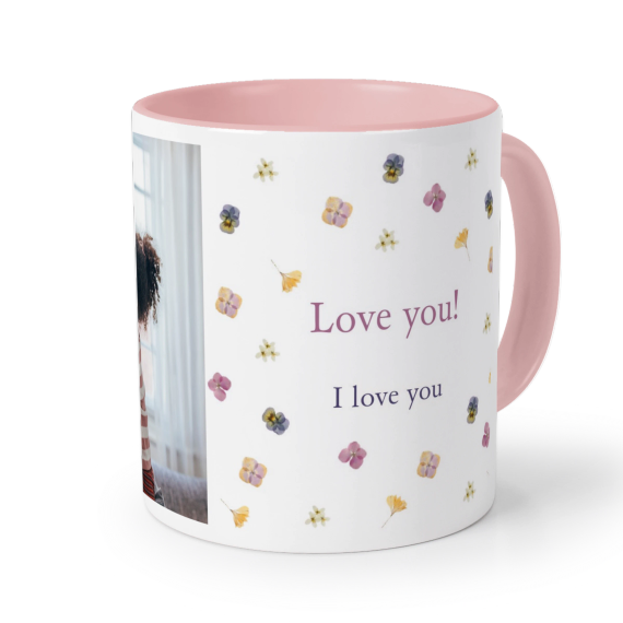 Coloured Mug Pink Coloured Mug Pink