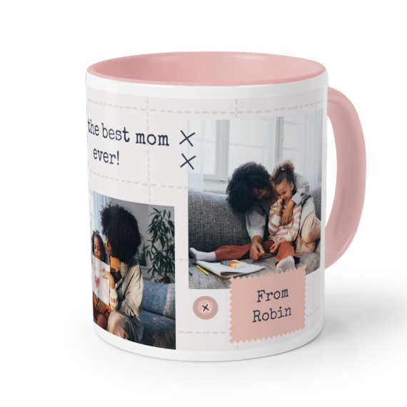Coloured Mug Pink Coloured Mug Pink
