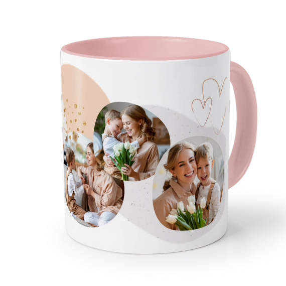 Coloured Mug Pink Coloured Mug Pink
