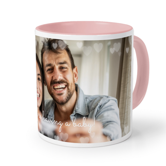 Coloured Mug Pink Coloured Mug Pink