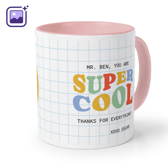 Coloured Mug Pink Coloured Mug Pink