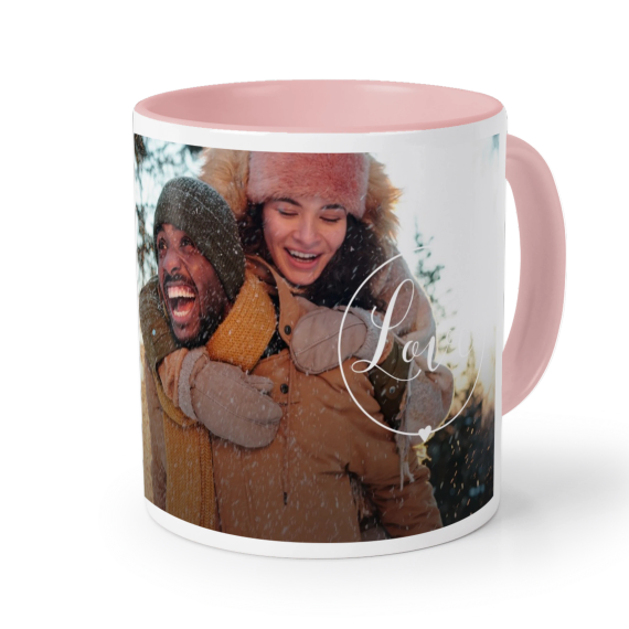 Coloured Mug Pink Coloured Mug Pink
