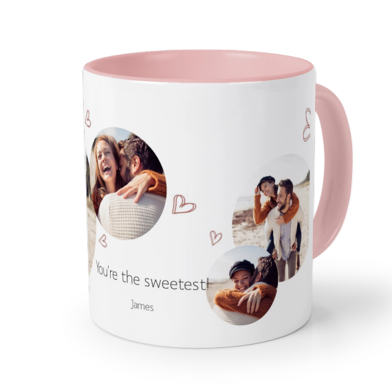 Coloured Mug Pink Coloured Mug Pink