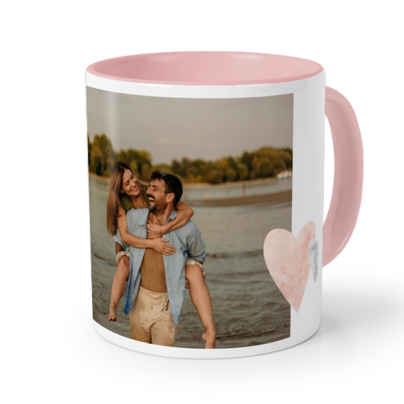 Coloured Mug Pink Coloured Mug Pink