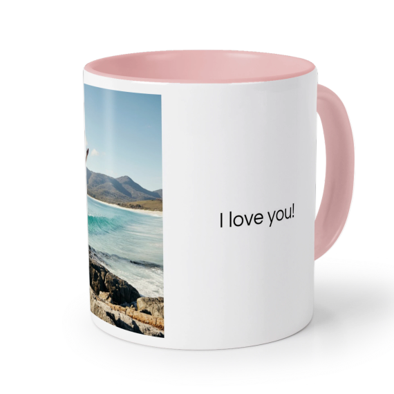Coloured Mug Pink Coloured Mug Pink