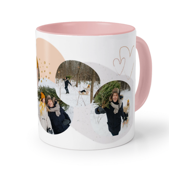 Coloured Mug Pink Coloured Mug Pink