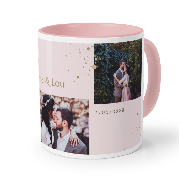 Mugg med fÀrg Rosa Mugg med fÀrg Rosa